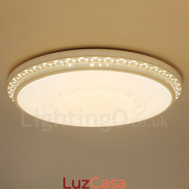 Luminária embutida de metal integrada contemporânea moderna