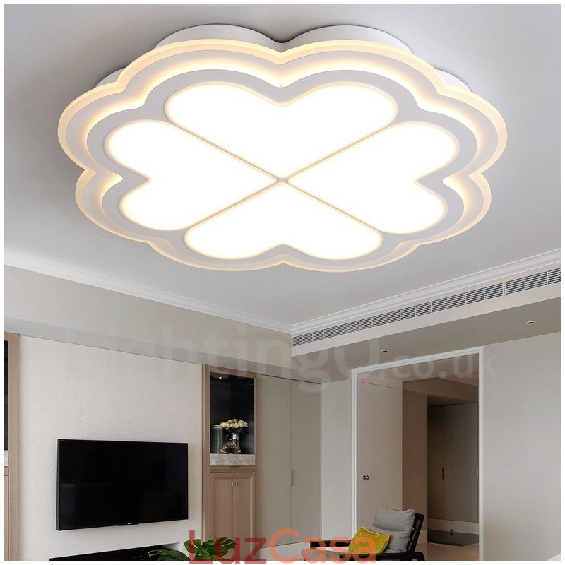 Luminária embutida de metal integrada contemporânea moderna