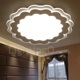 Luminária embutida de metal integrada contemporânea moderna