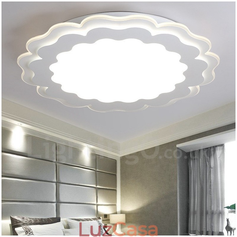 Luminária embutida de metal integrada contemporânea moderna