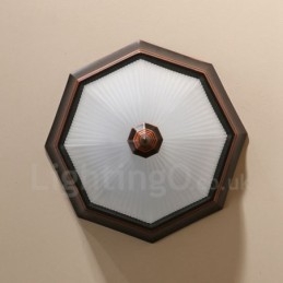 Luz embutida integrada Rustic Lodge