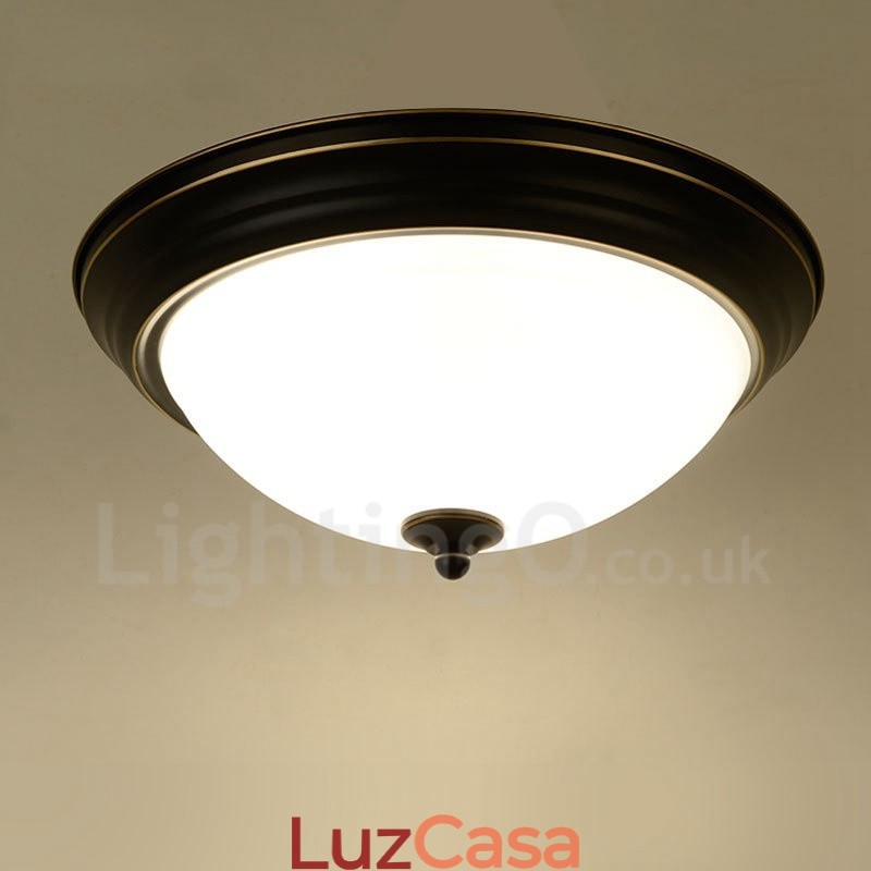 Luz embutida integrada Rustic Lodge
