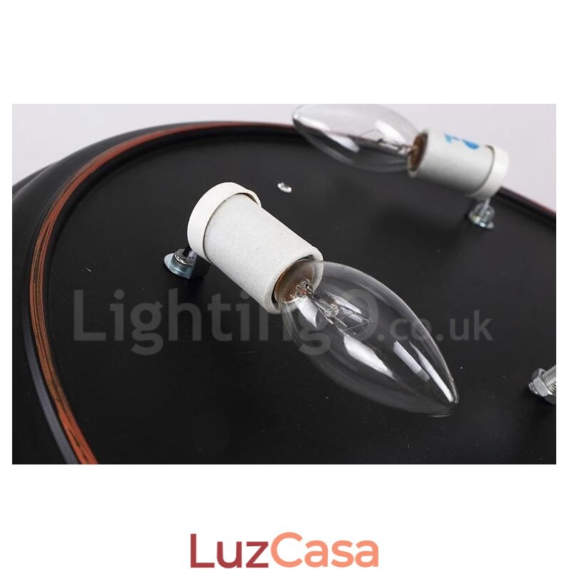 Luz embutida integrada Rustic Lodge