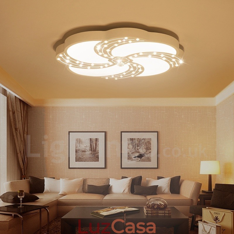 Luminária embutida de metal integrada contemporânea moderna