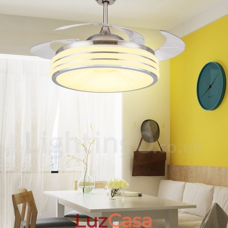 Ventilador de teto invisível moderno e contemporâneo Ventiladores de teto