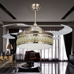 Ventilador de teto invisível moderno e contemporâneo Ventiladores de teto