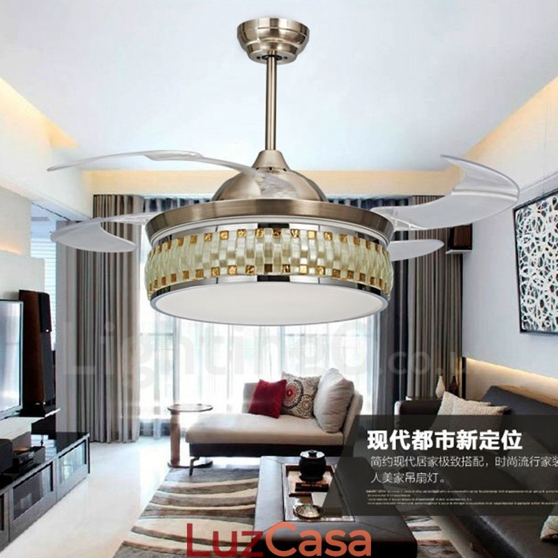 Ventilador de teto invisível moderno e contemporâneo Ventiladores de teto