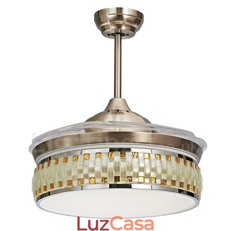 Ventilador de teto invisível moderno e contemporâneo Ventiladores de teto