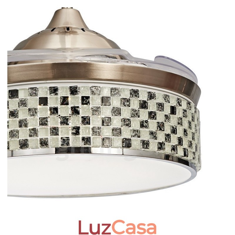 Ventilador de teto invisível moderno e contemporâneo Ventiladores de teto