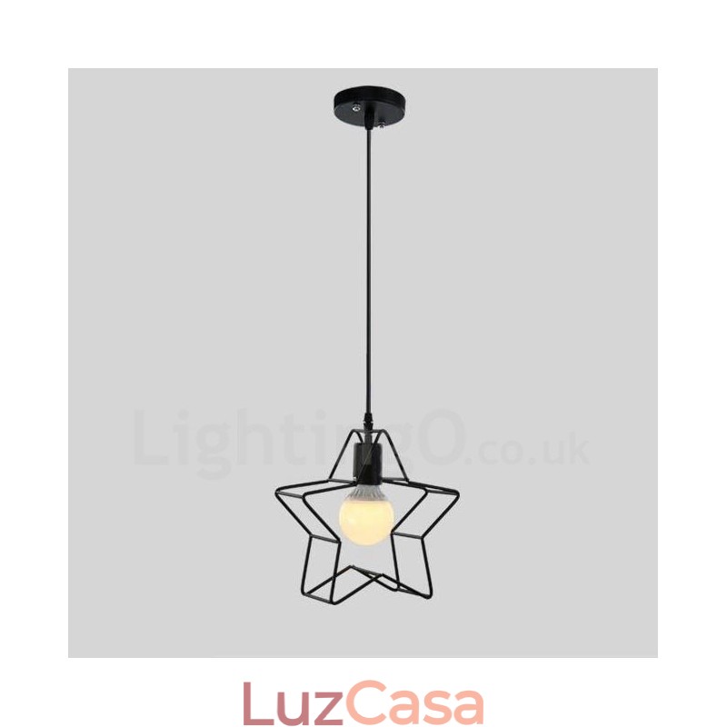 1 Luz Moderna Contemporânea Pendente Integrada