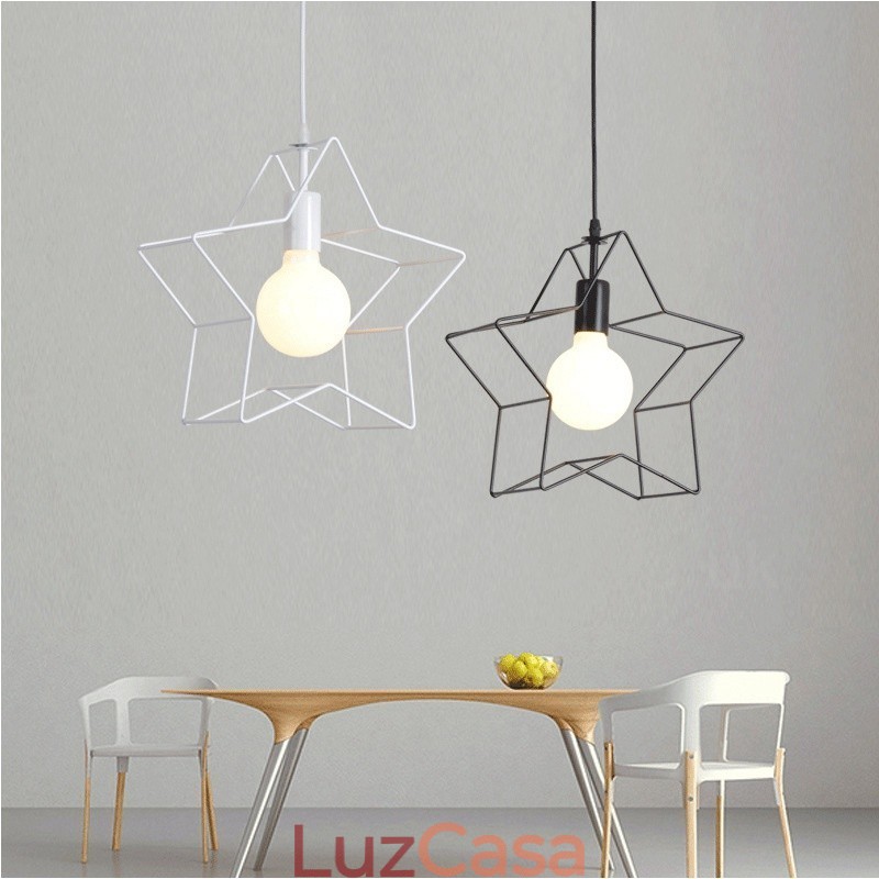 1 Luz Moderna Contemporânea Pendente Integrada