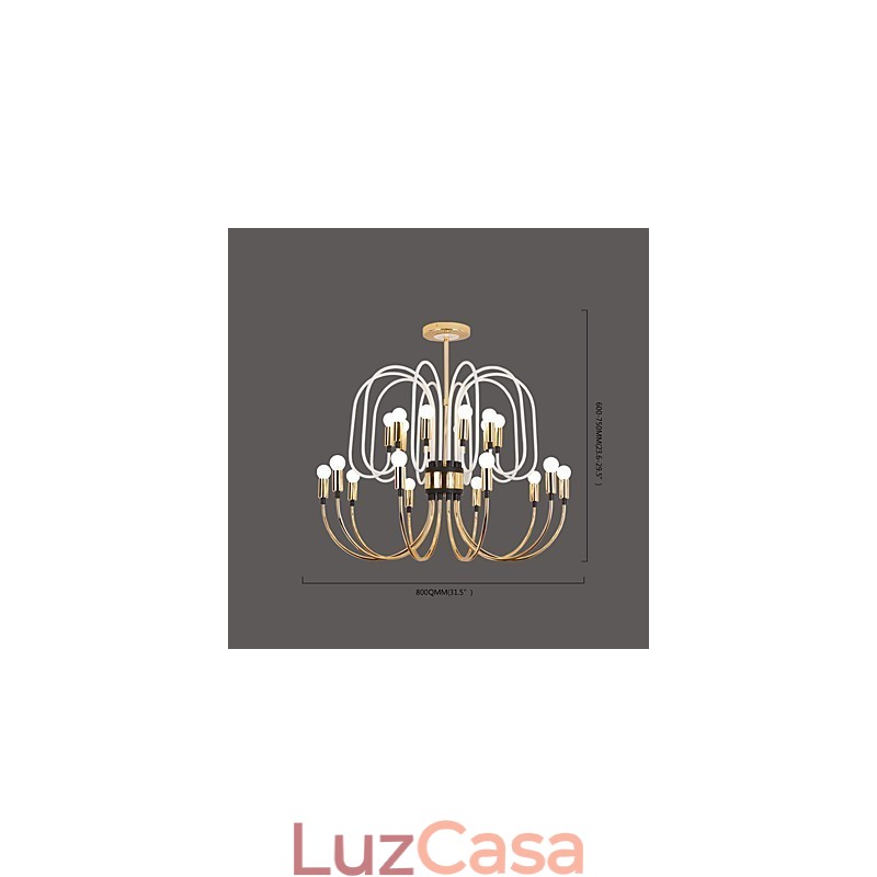 Lustre Contemporâneo Moderno Lustre Personalizado
