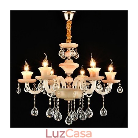 Moderno Contemporâneo Tradicional Clássico Galvanizado Característica para Cristal Mini Estilo Lustre de Metal Moderno Contemporâneo Tradicional Clássico Galvanizado Característica para Cristal Mini Estilo Lustre de Metal
