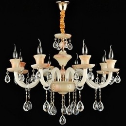 Moderno Contemporâneo Tradicional Clássico Galvanizado Característica para Cristal Mini Estilo Lustre de Metal