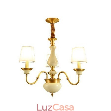 Lustre todo em cobre Lustre decorativo em jade Lustre todo em cobre Lustre decorativo em jade