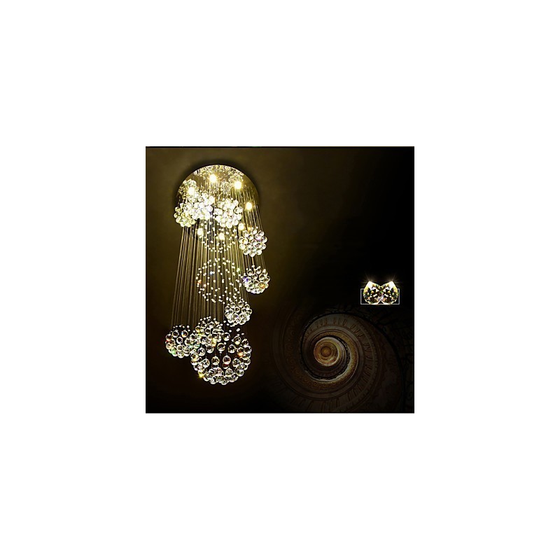 Comprimento extra 5 metros cristal longo gota teto pingente luz lustre moderno casa pendurado iluminação lustre lâmpadas luminárias