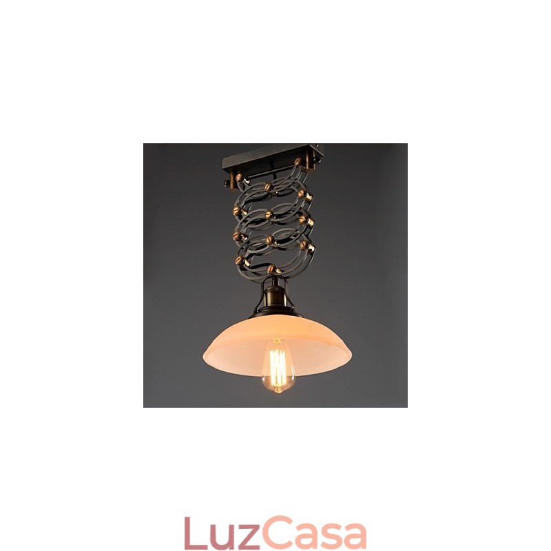 American Countryside Loft Estilo Pendente Luz Tesoura de Ferro Forjado Luzes de Decoração de Loja Luz