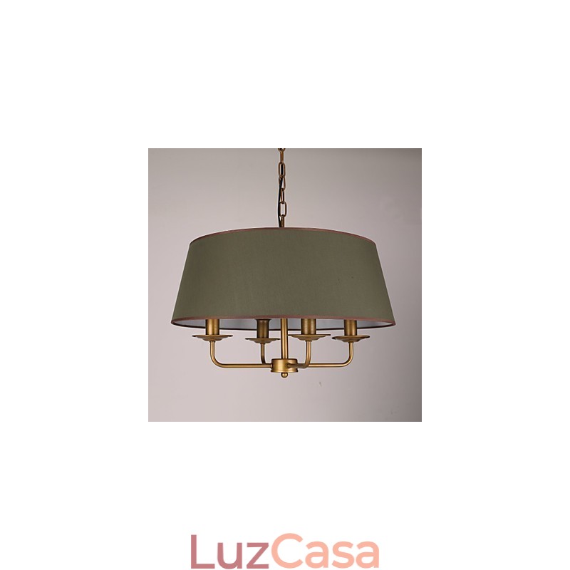 Pintura rústica de chalé para designers, lustre de 2 lâmpadas em metal para lojas internas