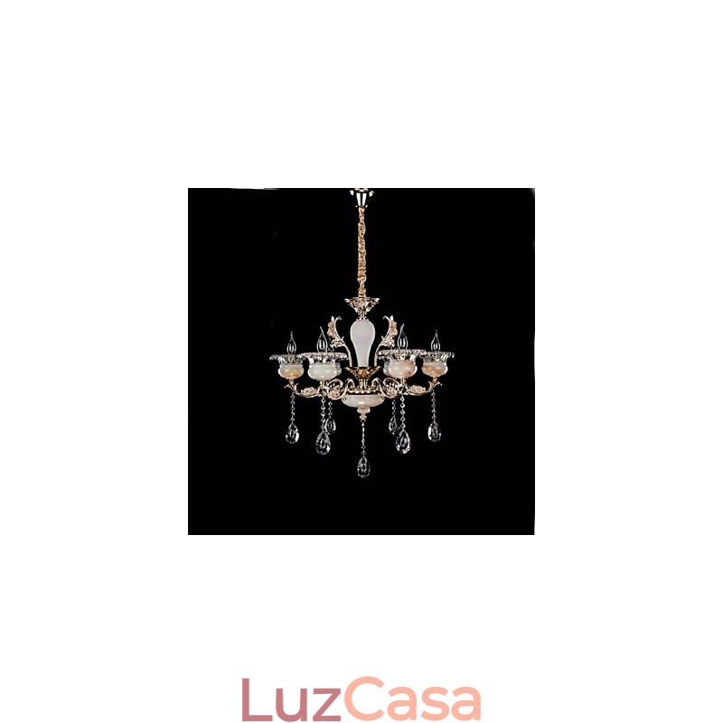 Recurso Retro Chrome para Designers Luminária Pendente de Metal