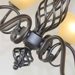 Tradicional Clássico Rústico Lodge Vintage Retro Country Outros Recurso para Mini Estilo Designers Lustre de Metal