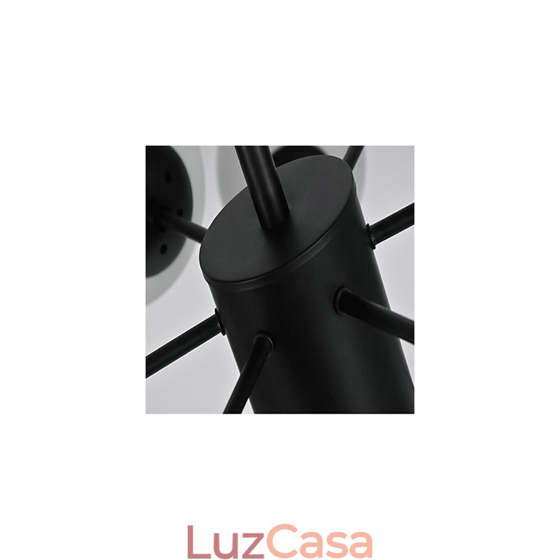 Pintura clássica tradicional contemporânea moderna para lustre de metal estilo mini