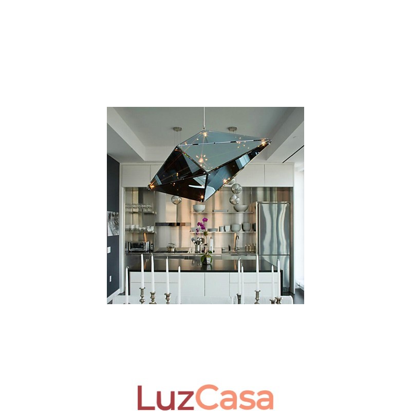 Lustre de metal tradicional clássico retrô galvanizado para designers