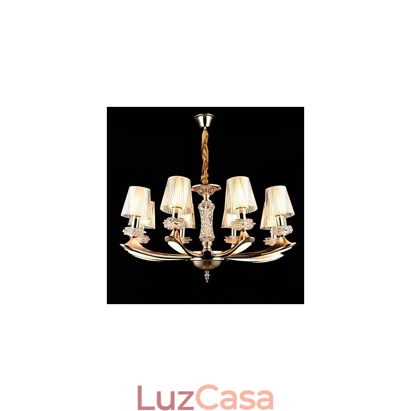 Moderno Contemporâneo Tradicional Clássico Liga de Zinco Recurso para Cristal Mini Estilo Metal Pendente Luz