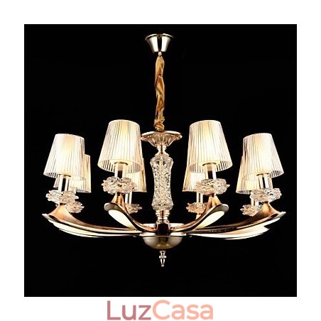 Moderno Contemporâneo Tradicional Clássico Liga de Zinco Recurso para Cristal Mini Estilo Metal Pendente Luz Moderno Contemporâneo Tradicional Clássico Liga de Zinco Recurso para Cristal Mini Estilo Metal Pendente Luz