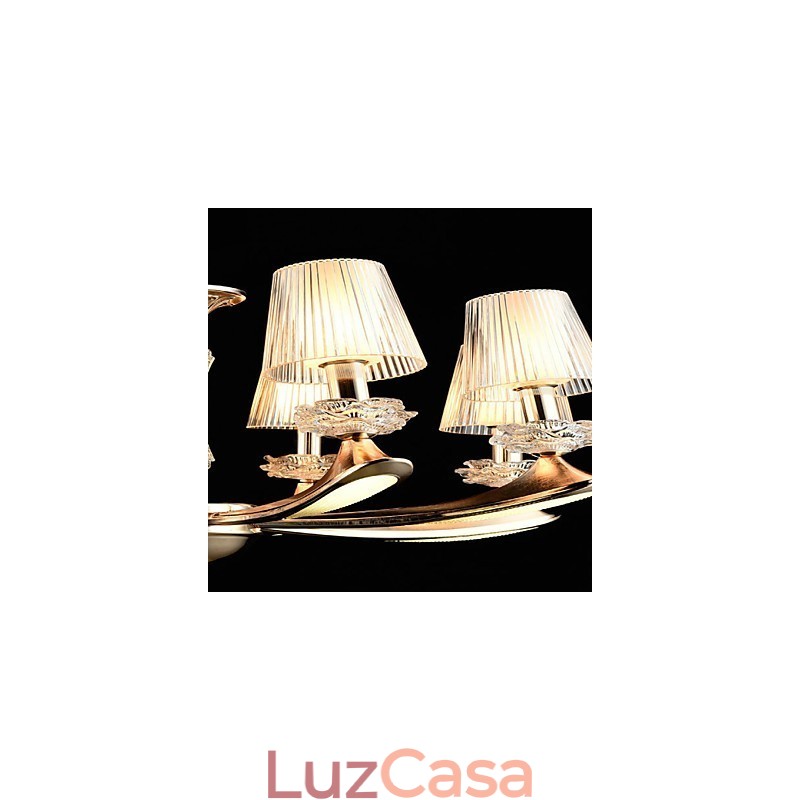 Moderno Contemporâneo Tradicional Clássico Liga de Zinco Recurso para Cristal Mini Estilo Metal Pendente Luz