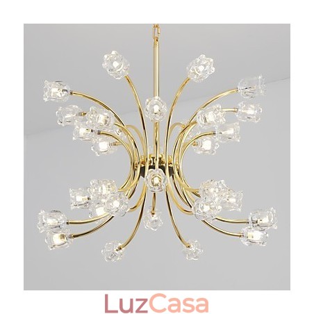 Lustre de teto moderno e minimalista com personalidade Lustre de teto moderno e minimalista com personalidade