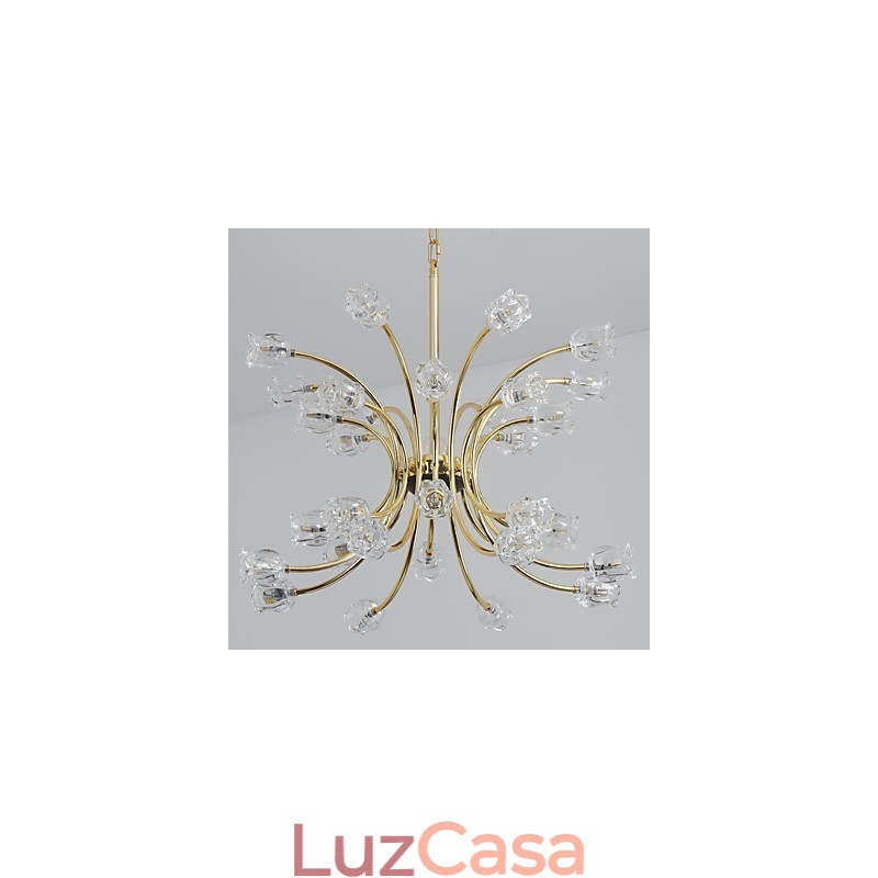 Lustre de teto moderno e minimalista com personalidade