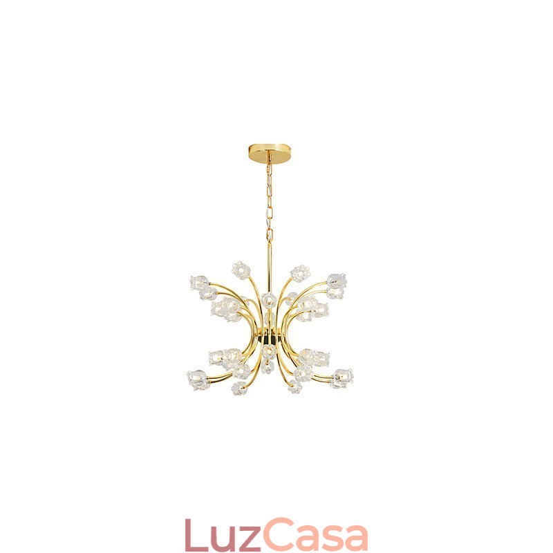 Lustre de teto moderno e minimalista com personalidade