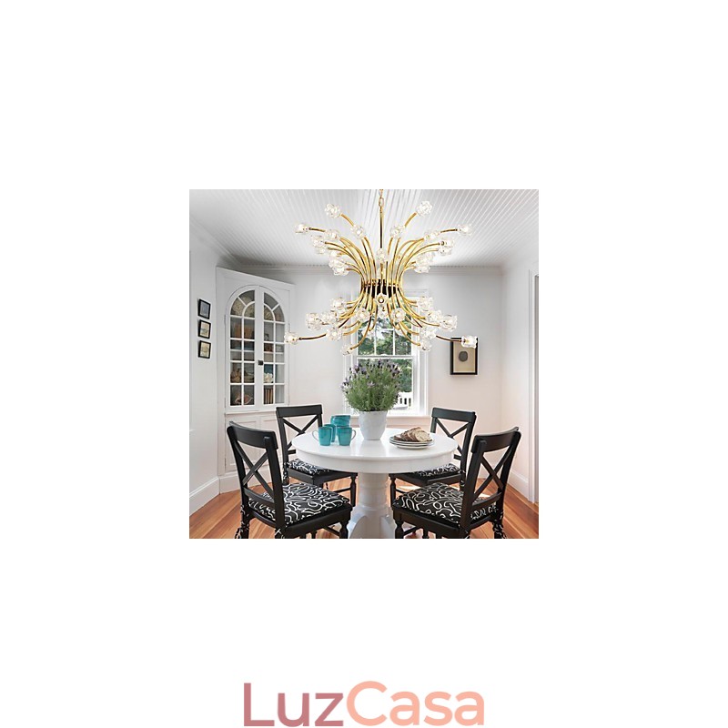 Lustre de teto moderno e minimalista com personalidade