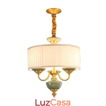 Lustre todo em cobre Lustre decorativo em jade Lustre todo em cobre Lustre decorativo em jade