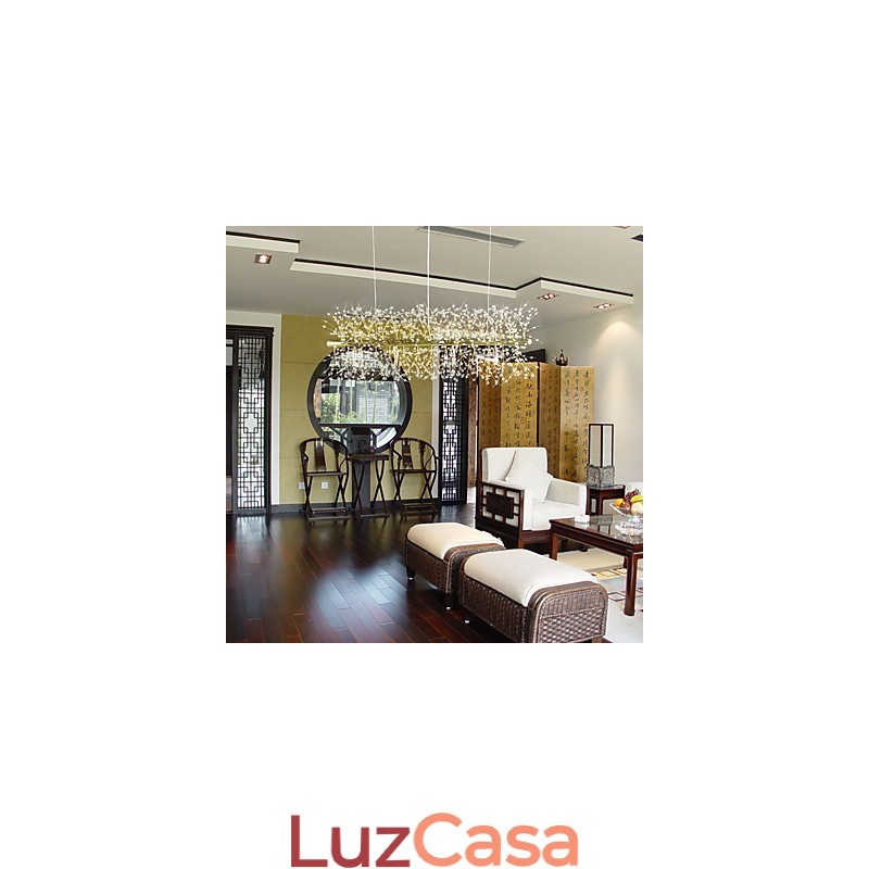 Recurso tradicional clássico galvanizado para lustre de metal cristal
