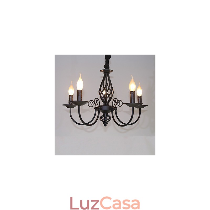Moderno Contemporâneo Tradicional Clássico Vintage Retro Outros Recurso para Mini Estilo Vela Estilo Lustre de Metal