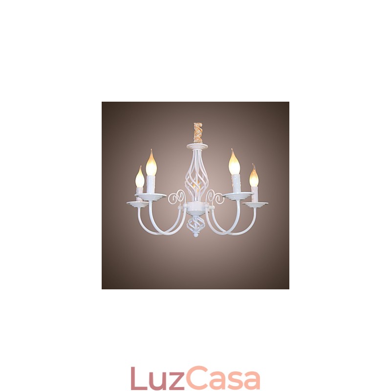 Moderno Contemporâneo Tradicional Clássico Vintage Retro Outros Recurso para Mini Estilo Vela Estilo Lustre de Metal
