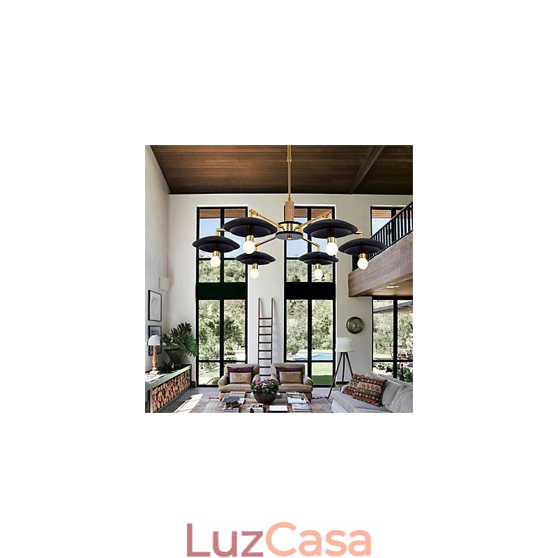 Lustre Personalizado 6 Luzes
