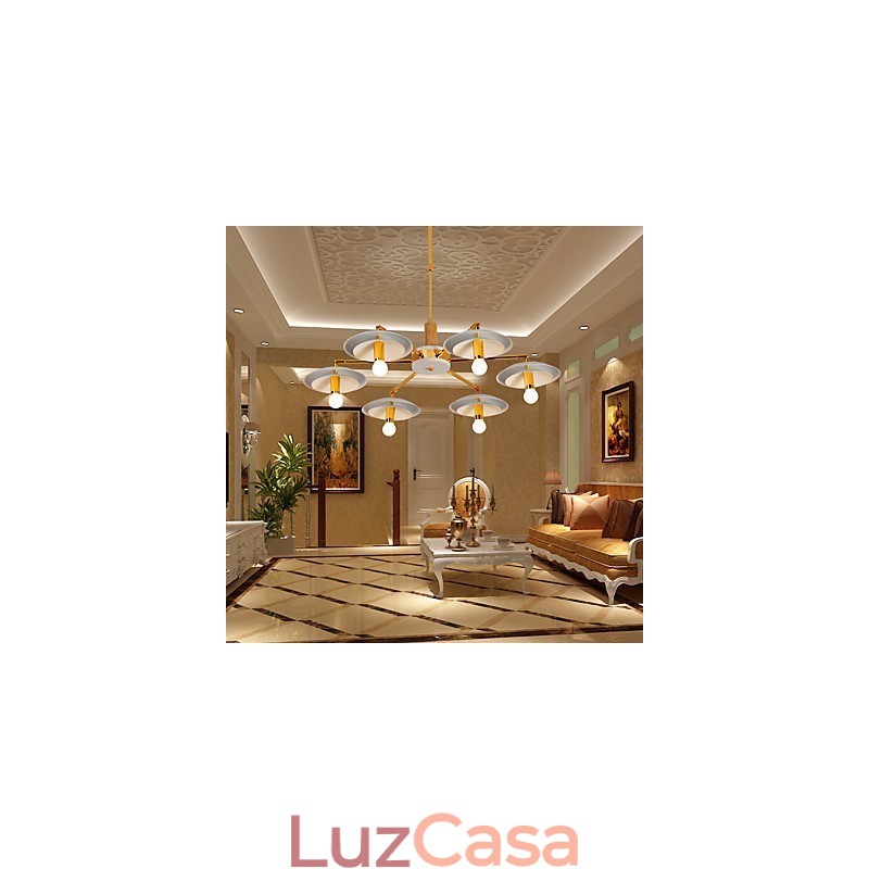 Lustre Personalizado 6 Luzes