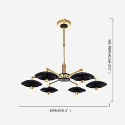 Lustre Personalizado 6 Luzes