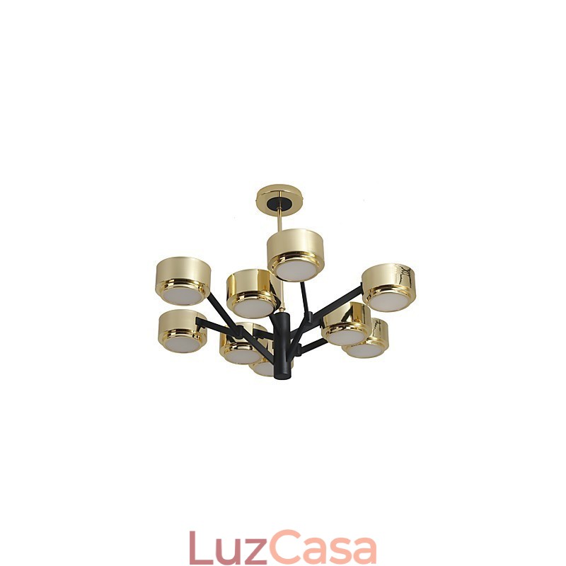 Lustre de teto moderno e minimalista com personalidade