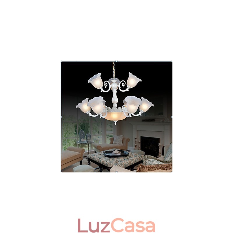 Lustre Tradicional Clássico Vintage Retro Metal