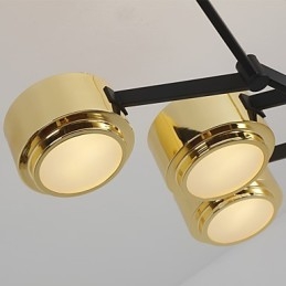 Lustre de teto moderno e minimalista com personalidade