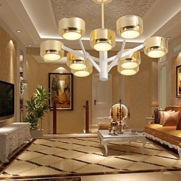 Lustre de teto moderno e minimalista com personalidade