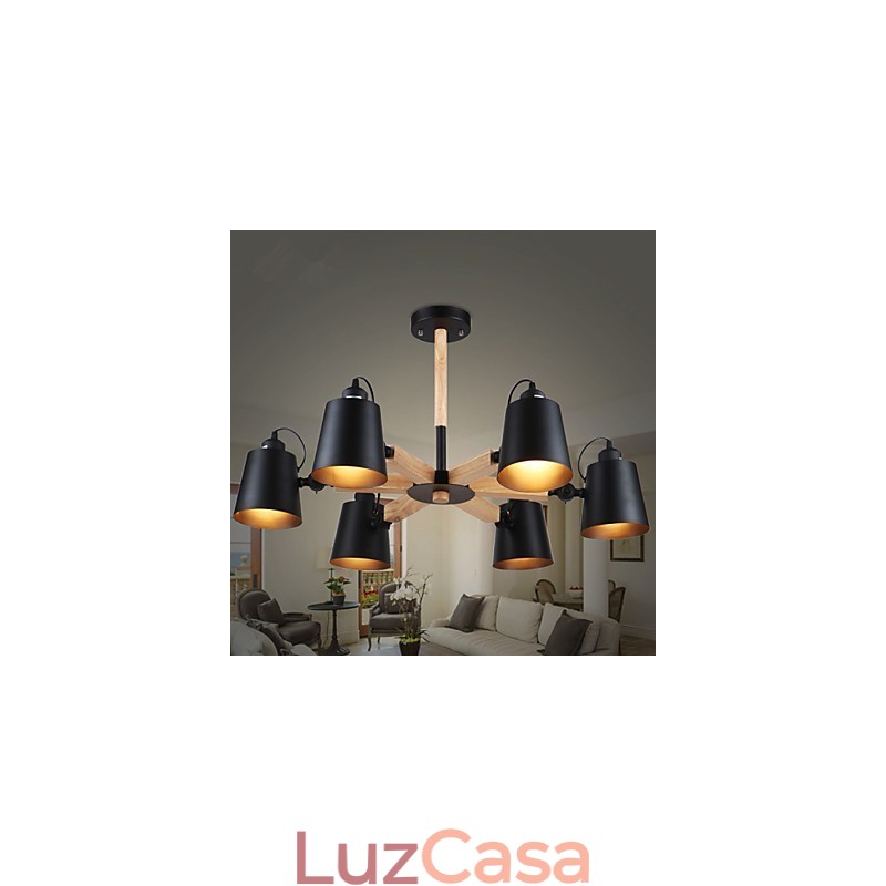 Lustre Mini Estilo Moderno Contemporâneo Metal