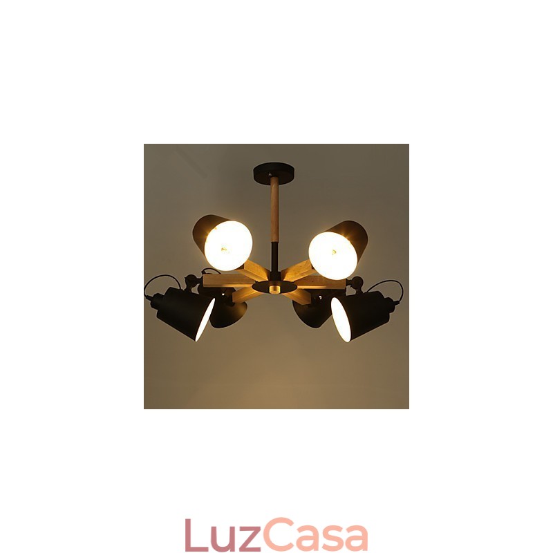 Lustre Mini Estilo Moderno Contemporâneo Metal