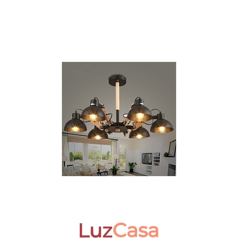 Lustre Mini Estilo Moderno Contemporâneo Metal