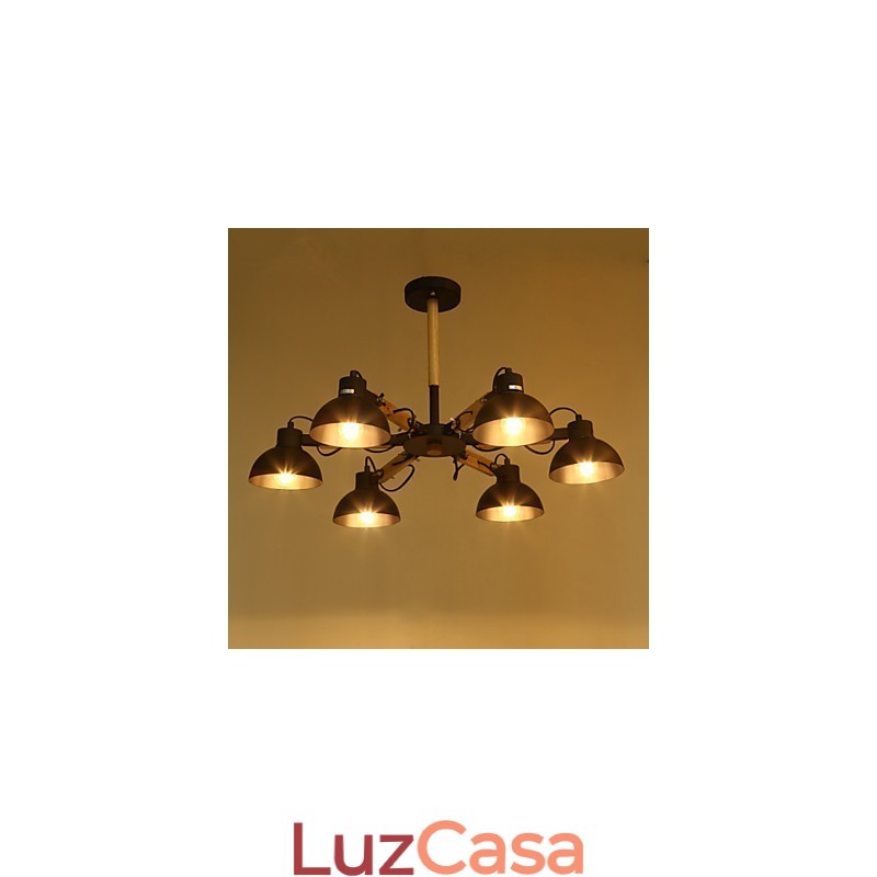 Lustre Mini Estilo Moderno Contemporâneo Metal