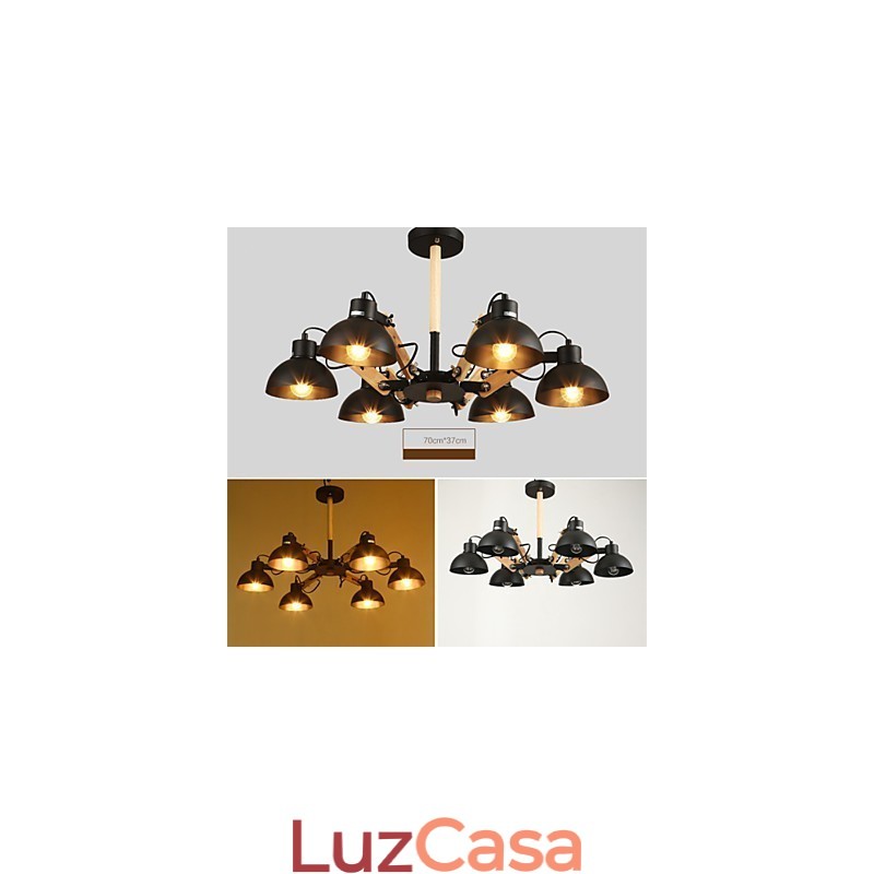 Lustre Mini Estilo Moderno Contemporâneo Metal