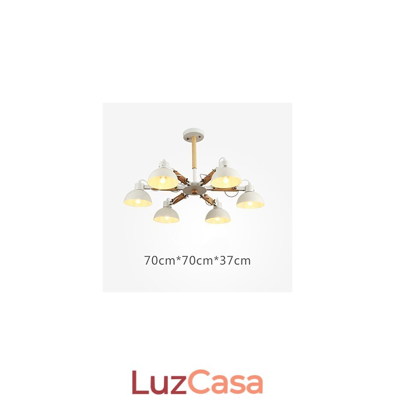 Lustre Mini Estilo Moderno Contemporâneo Metal